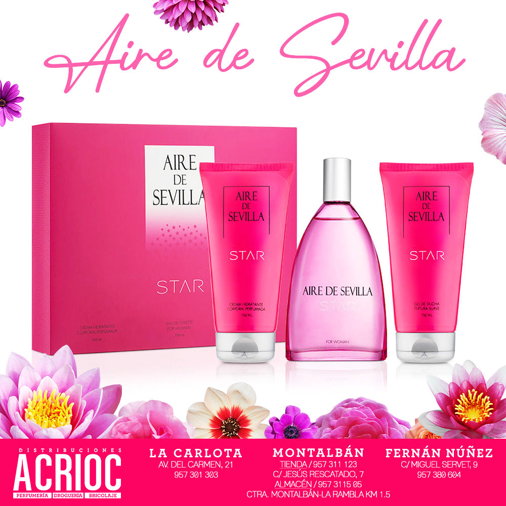 AIRE DE SEVILLA STAR set 3 pz