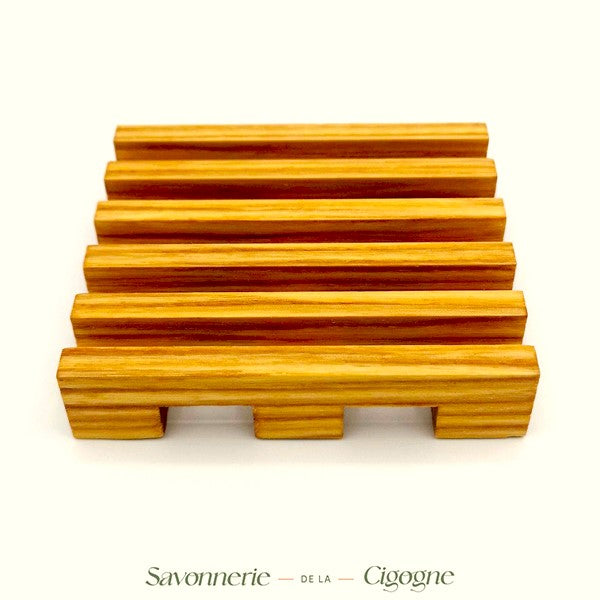 Porte savon bois