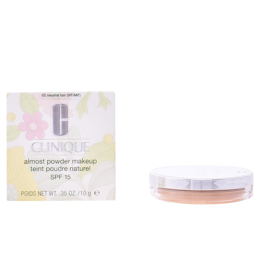 ALMOST POWDER makeup SPF15 02-neutralfair - Soin & GrâceCliniqueALMOST POWDER makeup SPF15 02-neutralfair