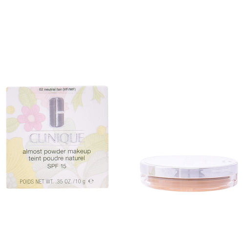 ALMOST POWDER makeup SPF15 02-neutralfair - Soin & GrâceCliniqueALMOST POWDER makeup SPF15 02-neutralfair
