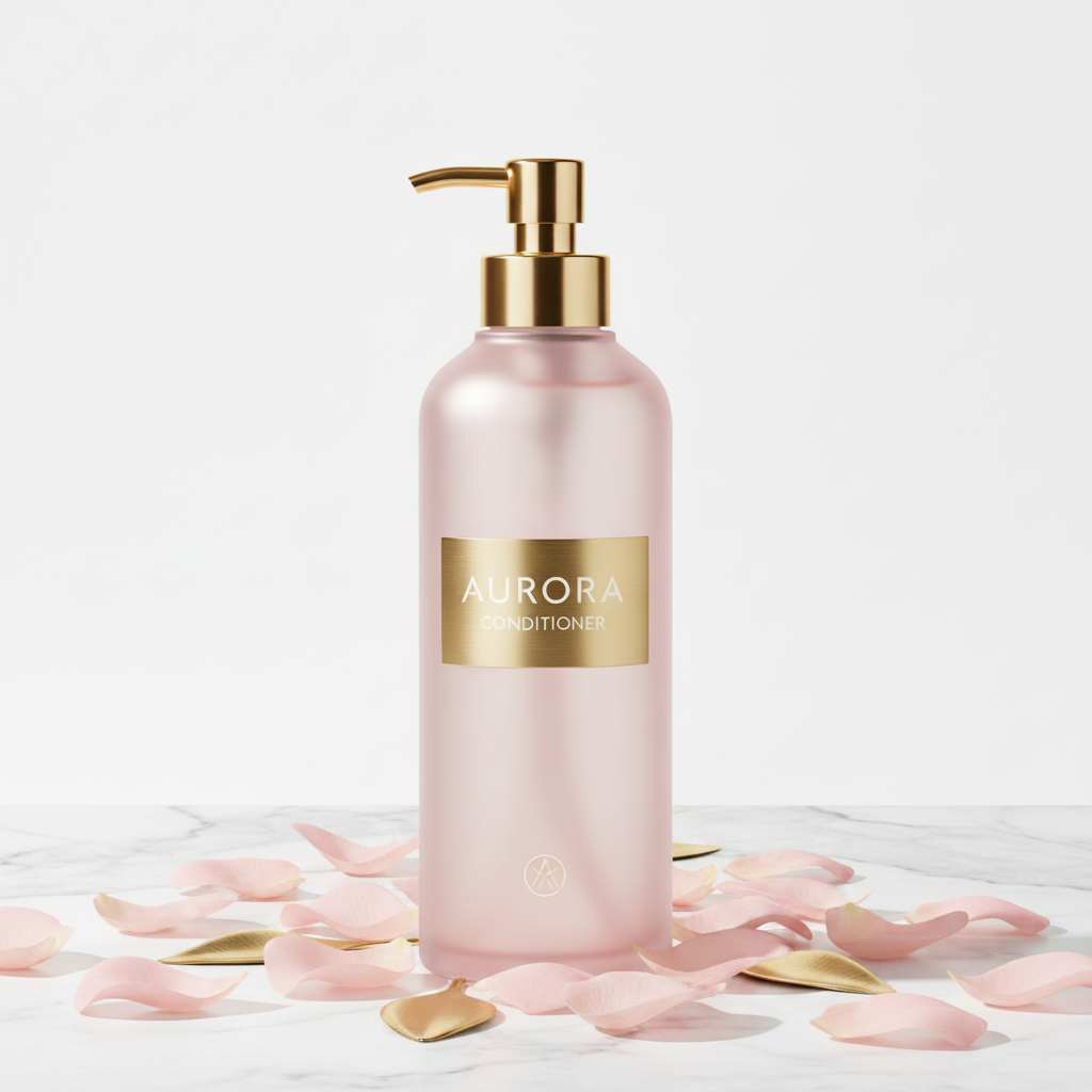 Après-shampoing - pétales
