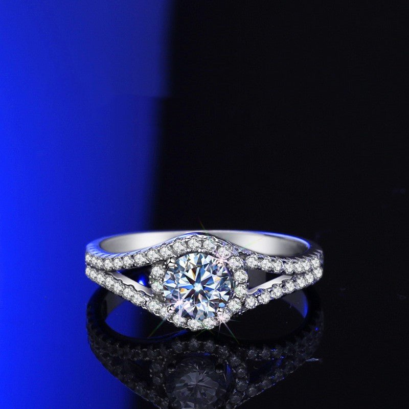 Bague en Argent Sterling S925 - Moissanite D | Plusieurs Tailles - Soin & GrâceSoin & Grâce1carat Mosan diamond58fd8ab17c15bff3710696e298a389d23