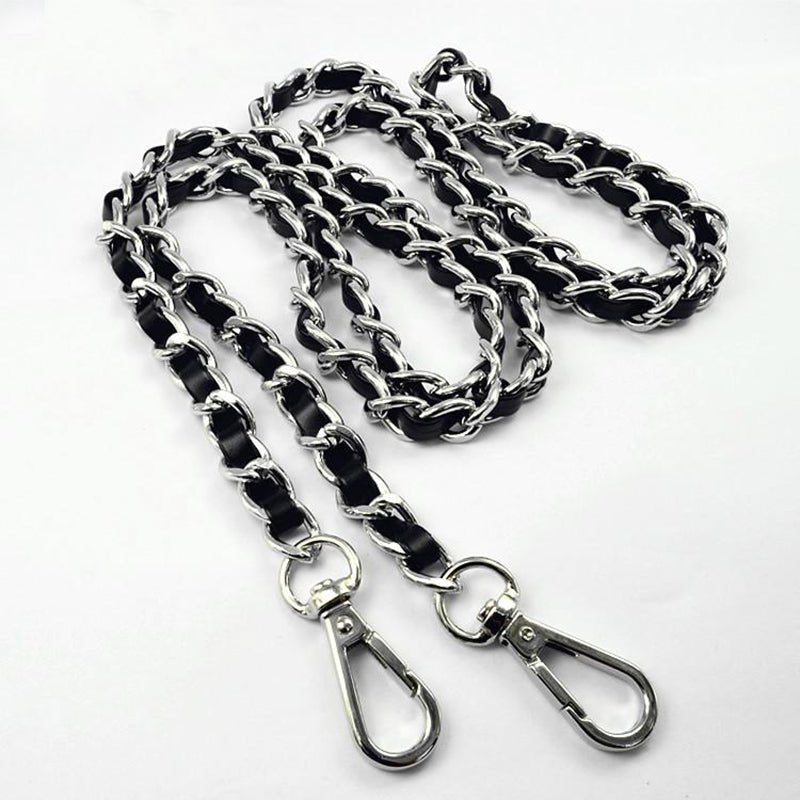 Bandoulière Chaîne Sac à Dos Femme - Noir - Soin & GrâceSoin & GrâceSilver100cm9775186a9fcad580d38cde526cb0f369