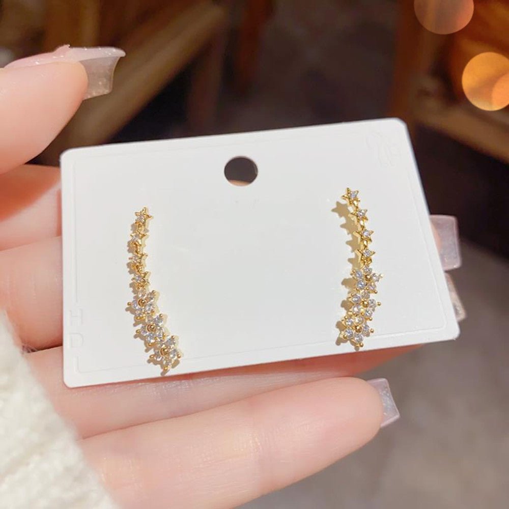 Boucles d'Oreilles Étoile Serties de Strass - Doré - Soin & GrâceSoin & GrâceGoldb3eb214e0336fcf2002f29eb575cb1d2