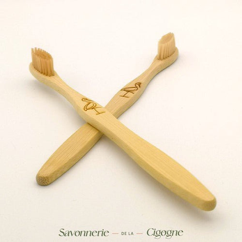 Brosse à dents Bambou - Soin & GrâceSavonnerie de la CigogneBrosse à dents Bambou