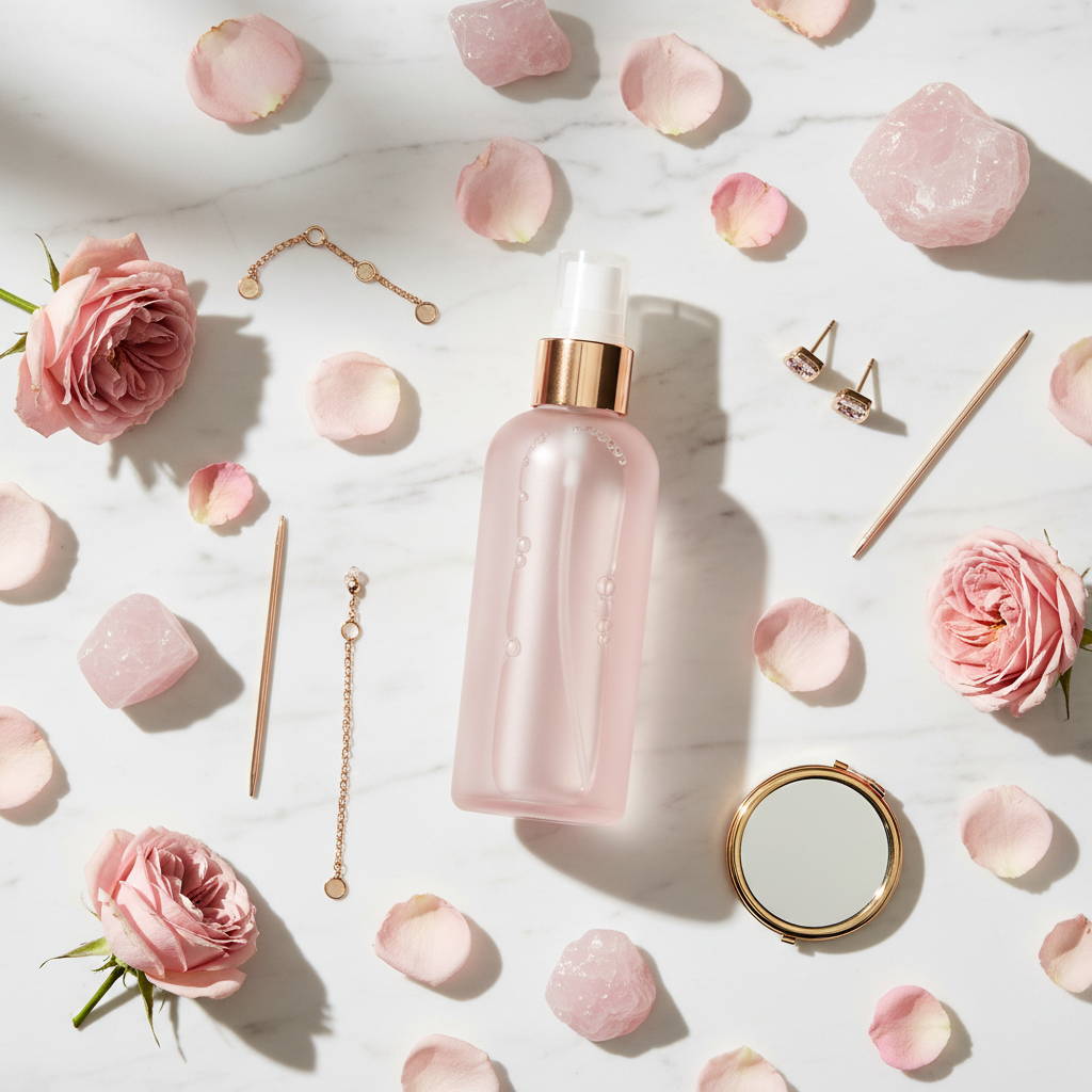 Brume Rose Quartz - flat lay