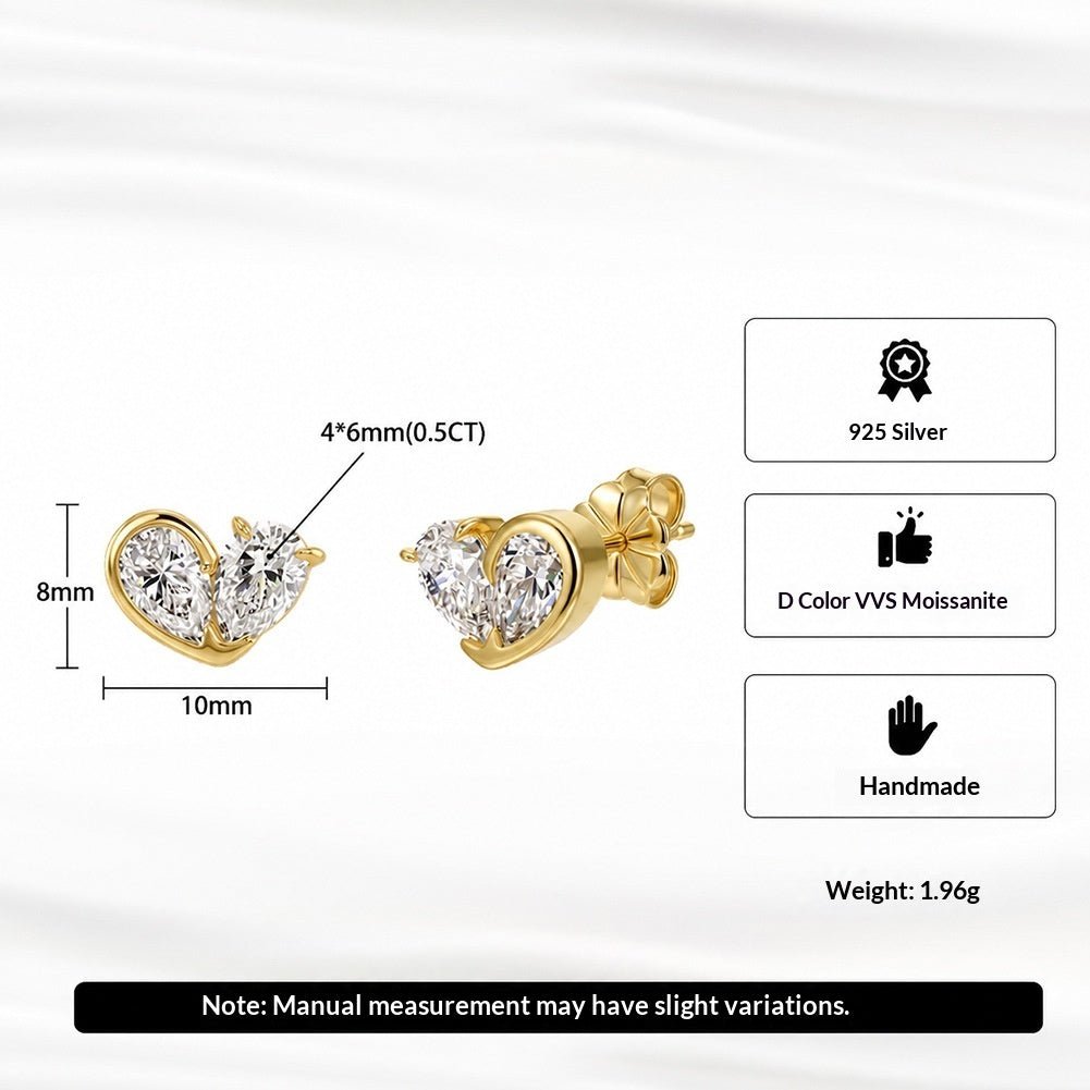 Clous d'Oreilles en Argent S925 Style Minimaliste Élégant - Or & Argent - Soin & GrâceSoin & GrâceGold925 Silvereb21f86197fe5be9ae3c664a29a681f0