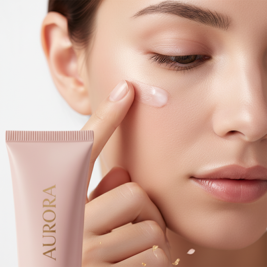 Contour yeux - application
