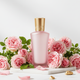 Huile corps - roses