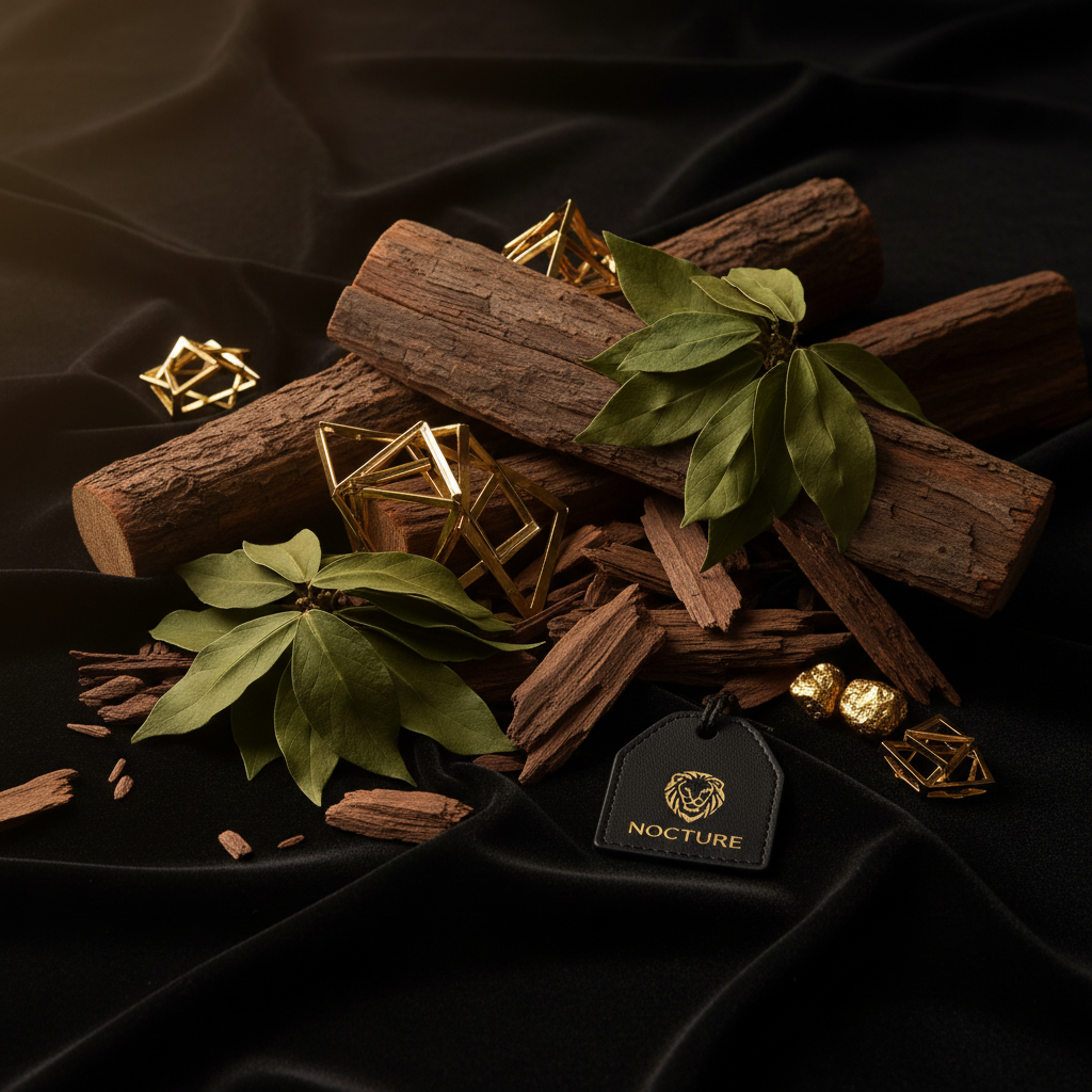 Ingrédients - bois, patchouli