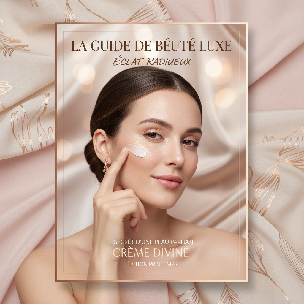 Mockup 3 — Beauté éditoriale