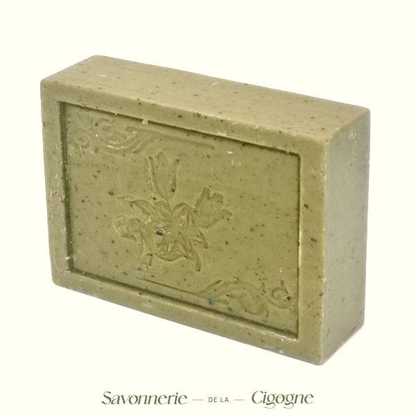 Savon d'Alep ornementé à l'huile de nigelle 100g - Soin & GrâceSavonnerie de la CigogneSavon d'Alep ornementé à l'huile de nigelle 100g