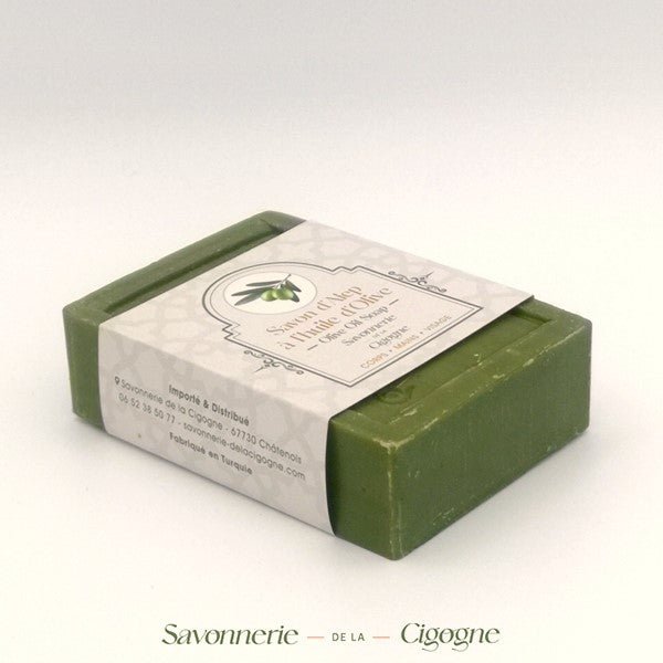 Savon d'Alep ornementé à l'huile d'olive 100g - Soin & GrâceSavonnerie de la CigogneSavon d'Alep ornementé à l'huile d'olive 100g