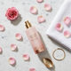 Soin corporel - flat lay