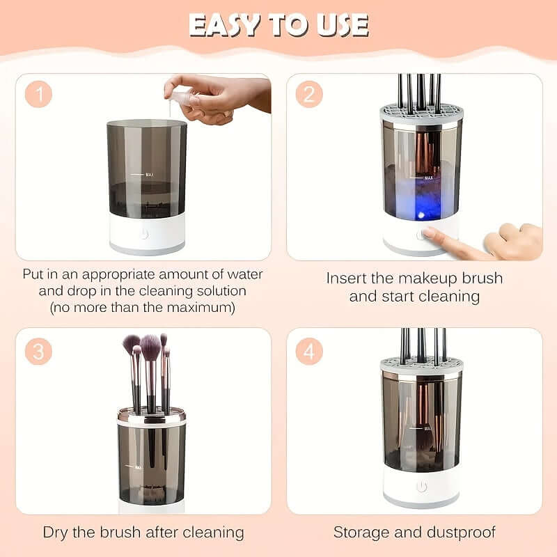 USB Electric Makeup Brush Cleaner - Soin & GrâceLPTUSB Electric Makeup Brush Cleaner